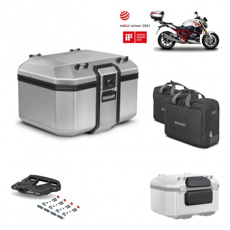 SHAD Baul trasero + parrilla soporte montaje accesorios KIT-448109