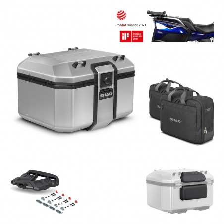 SHAD Baul trasero + parrilla soporte montaje accesorios KIT-448117