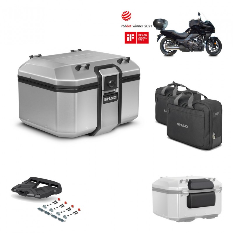 SHAD Baul trasero + parrilla soporte montaje accesorios KIT-448133