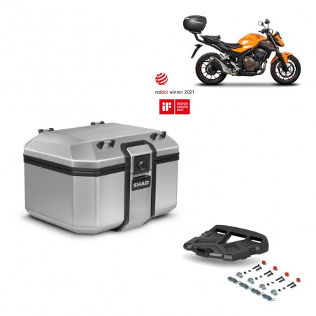 SHAD Baul trasero + parrilla soporte montaje KIT-448170