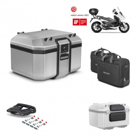 SHAD Baul trasero + parrilla soporte montaje accesorios KIT-448181