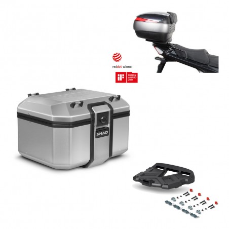 SHAD Baul trasero + parrilla soporte montaje KIT-448197