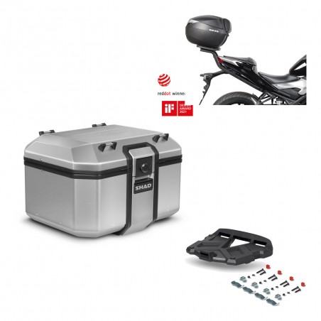 SHAD Baul trasero + parrilla soporte montaje KIT-448205