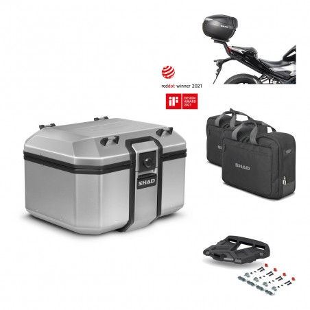 SHAD Baul trasero + parrilla soporte montaje accesorios KIT-448207