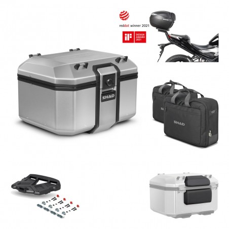 SHAD Baul trasero + parrilla soporte montaje accesorios KIT-448208