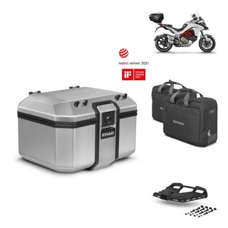 SHAD Baul trasero + parrilla soporte montaje accesorios KIT-448223