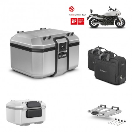 SHAD Baul trasero + parrilla soporte montaje accesorios KIT-448231