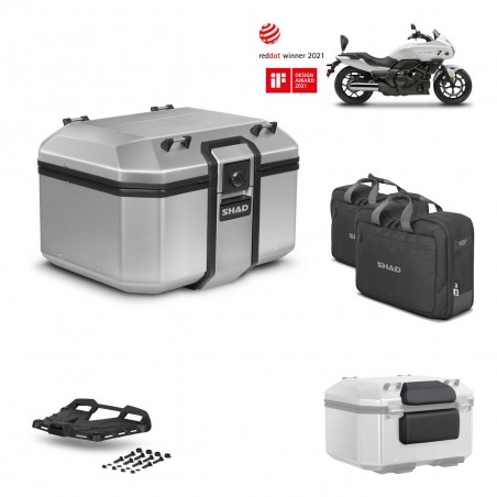 SHAD Baul trasero + parrilla soporte montaje accesorios KIT-448235