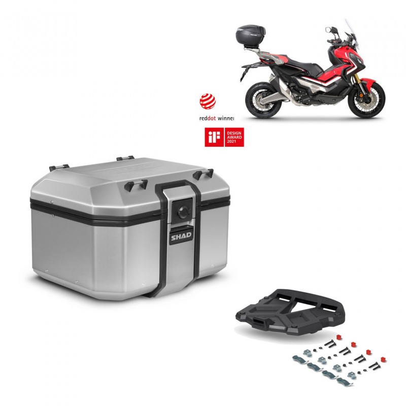 SHAD Baul trasero + parrilla soporte montaje KIT-448247