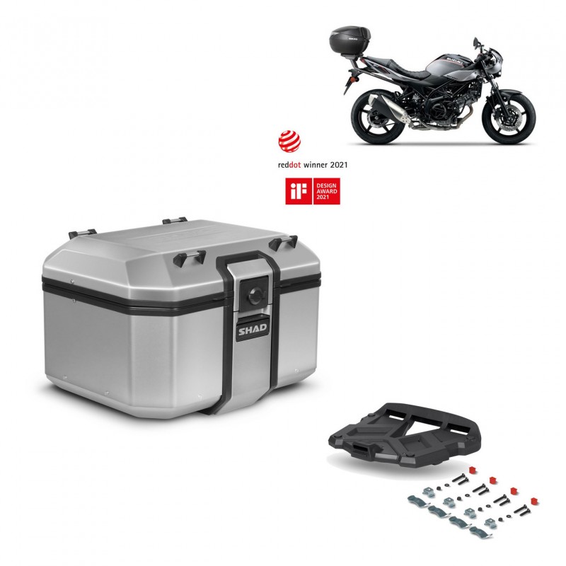 SHAD Baul trasero + parrilla soporte montaje KIT-448315