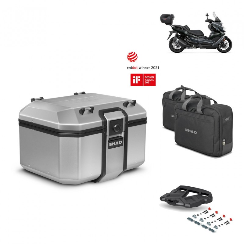 SHAD Baul trasero + parrilla soporte montaje accesorios KIT-448369