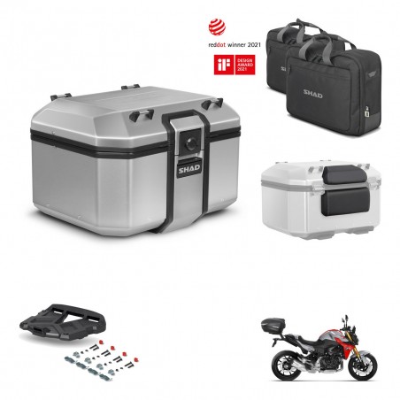 SHAD Baul trasero + parrilla soporte montaje accesorios KIT-448413