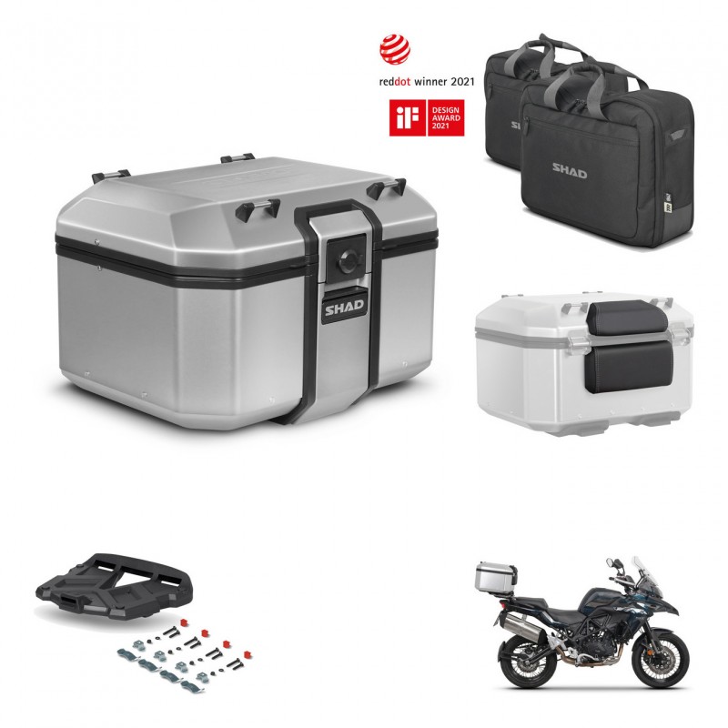 SHAD Baul trasero + parrilla soporte montaje accesorios KIT-448417