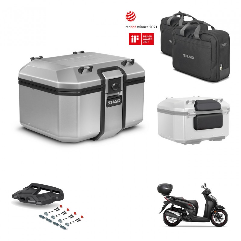 SHAD Baul trasero + parrilla soporte montaje accesorios KIT-448433