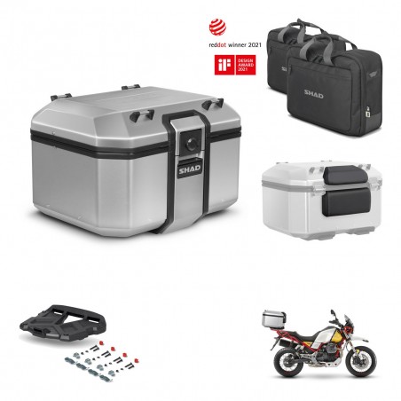 SHAD Baul trasero + parrilla soporte montaje accesorios KIT-448441