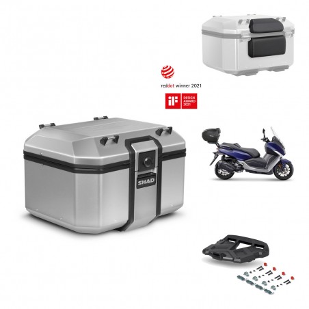 SHAD Baul trasero + parrilla soporte montaje accesorios KIT-448451