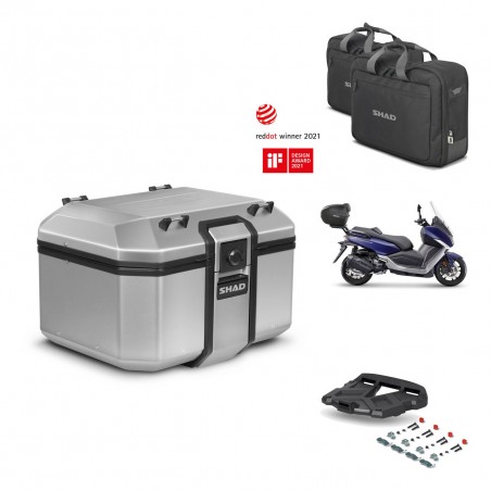 SHAD Baul trasero + parrilla soporte montaje accesorios KIT-448452