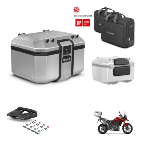 SHAD Baul trasero + parrilla soporte montaje accesorios KIT-448461