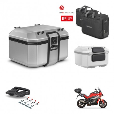 SHAD Baul trasero + parrilla soporte montaje accesorios KIT-448469