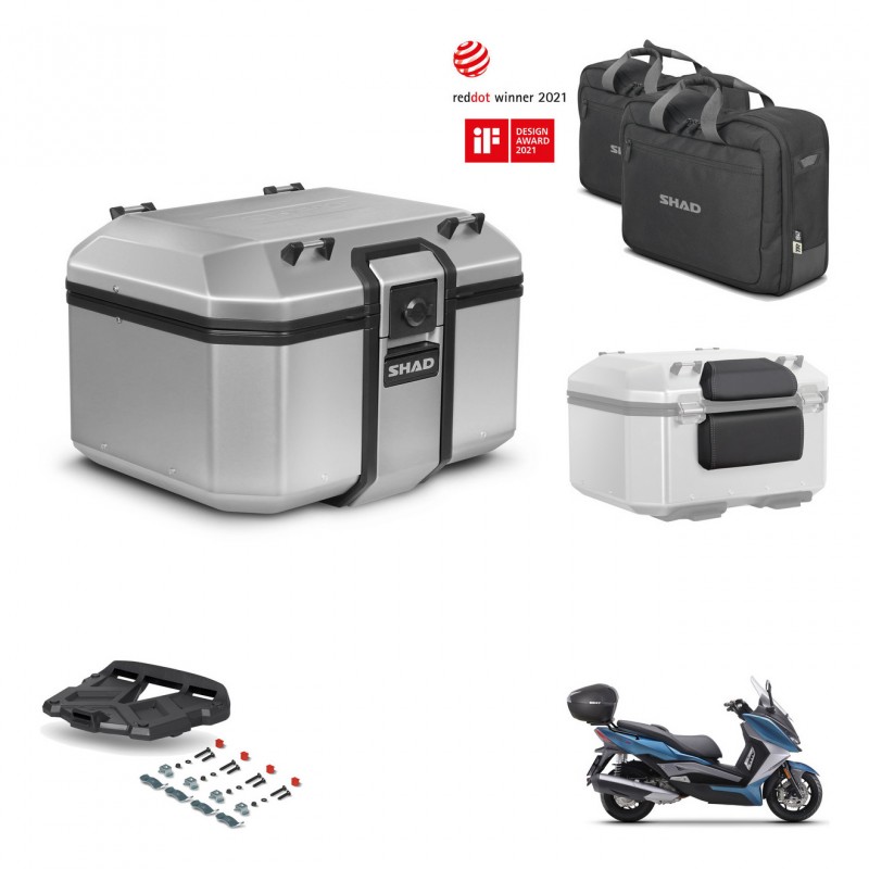 SHAD Baul trasero + parrilla soporte montaje accesorios KIT-448489