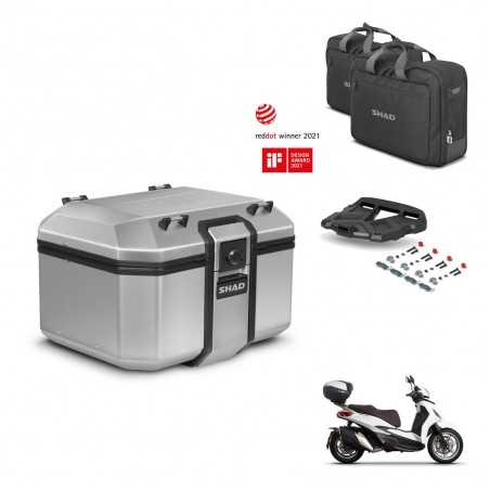 SHAD Baul trasero + soporte montaje parrilla accesorios KIT-448508
