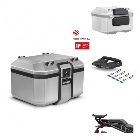 SHAD Baul trasero + soporte montaje parrilla accesorios KIT-448545