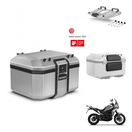 SHAD Baul trasero + soporte montaje parrilla accesorios KIT-448549