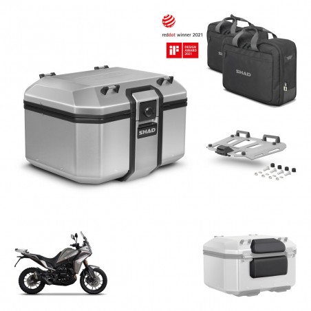 SHAD Baul trasero + soporte montaje parrilla accesorios KIT-448551