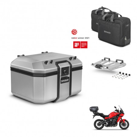 SHAD Baul trasero + soporte montaje parrilla accesorios KIT-448660