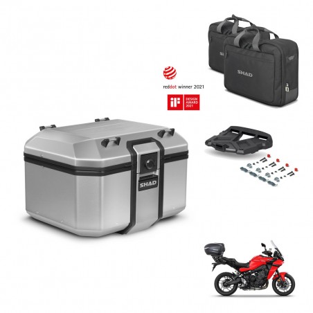 SHAD Baul trasero + soporte montaje parrilla accesorios KIT-448667