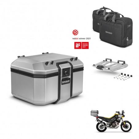 SHAD Baul trasero + soporte montaje parrilla accesorios KIT-448682