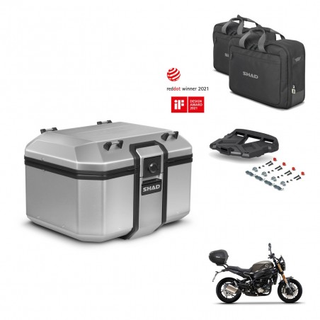 SHAD Baul trasero + soporte montaje parrilla accesorios KIT-448700