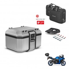 SHAD Baul trasero + soporte montaje parrilla accesorios KIT-448777