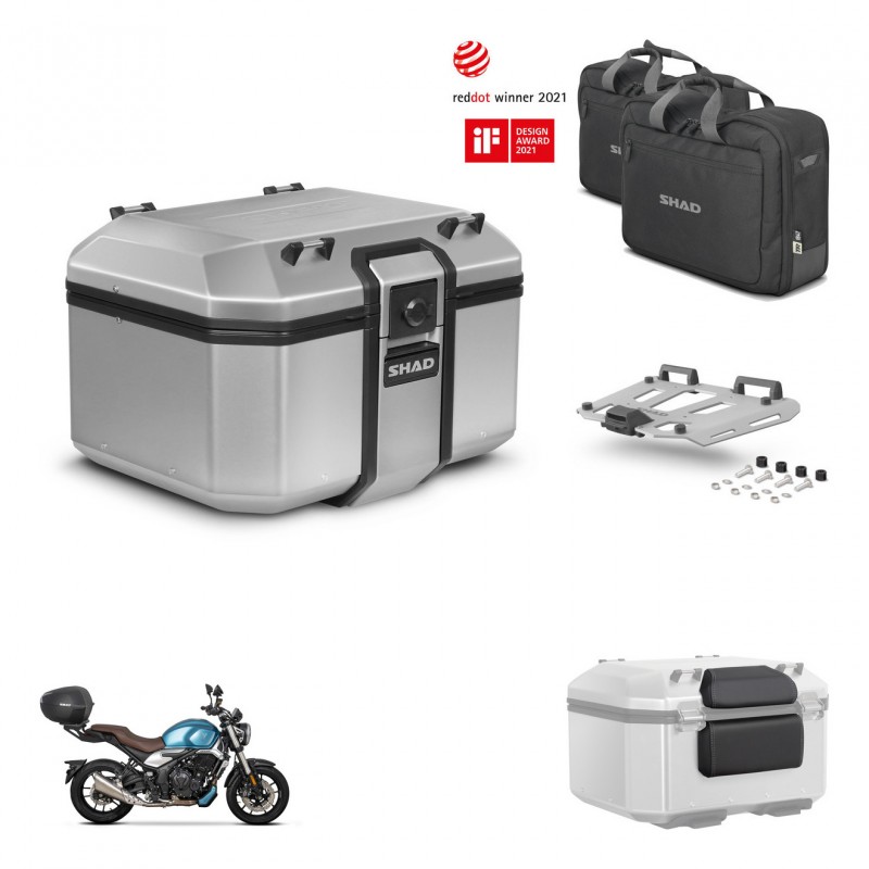 SHAD Rear trunk + mounting bracket grill accessories KIT-448782