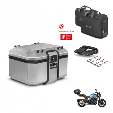 SHAD Baul trasero + soporte montaje parrilla accesorios KIT-448788