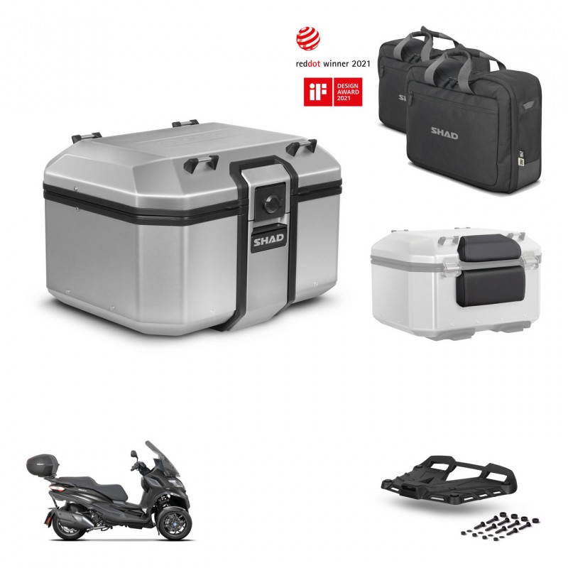 SHAD Baul trasero + soporte montaje parrilla accesorios KIT-448808