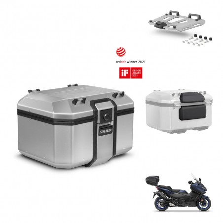 SHAD Baul trasero + soporte montaje parrilla accesorios KIT-448835