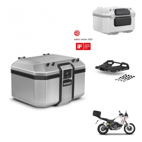 SHAD Baul trasero + soporte montaje parrilla accesorios KIT-448861