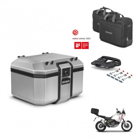 SHAD Baul trasero + soporte montaje parrilla accesorios KIT-448865