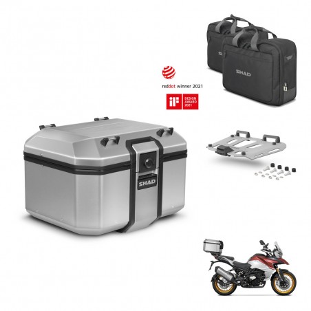 SHAD Baul trasero + soporte montaje parrilla accesorios KIT-448924