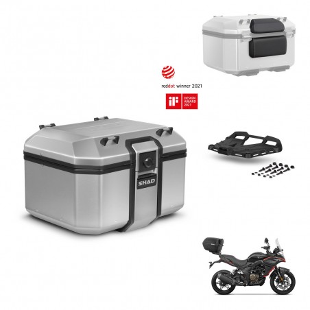SHAD Baul trasero + soporte montaje parrilla accesorios KIT-448938