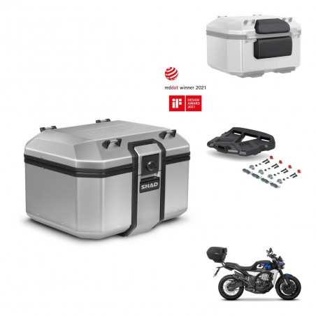 SHAD Baul trasero + soporte montaje parrilla accesorios KIT-448963