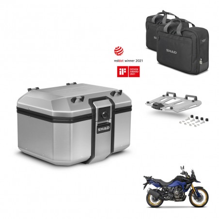 SHAD Baul trasero + soporte montaje parrilla accesorios KIT-448968