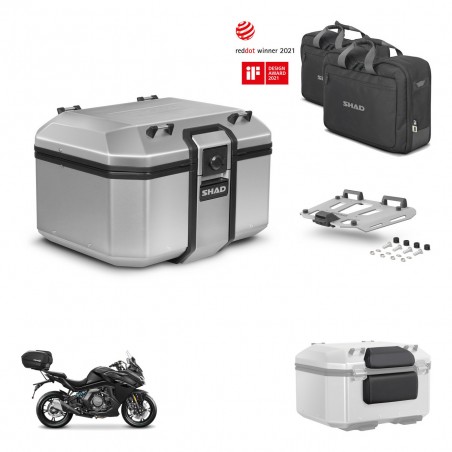 SHAD Baul trasero + soporte montaje parrilla accesorios KIT-449002