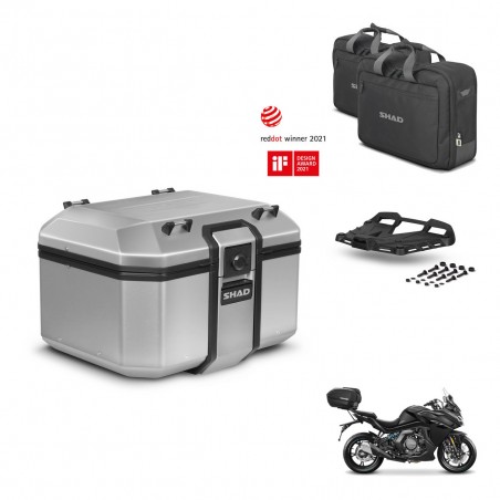 SHAD Baul trasero + soporte montaje parrilla accesorios KIT-449005
