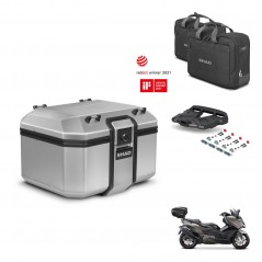 SHAD Baul trasero + soporte montaje parrilla accesorios KIT-449019