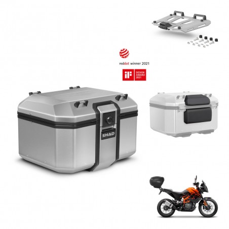 SHAD Baul trasero + soporte montaje parrilla accesorios KIT-449022