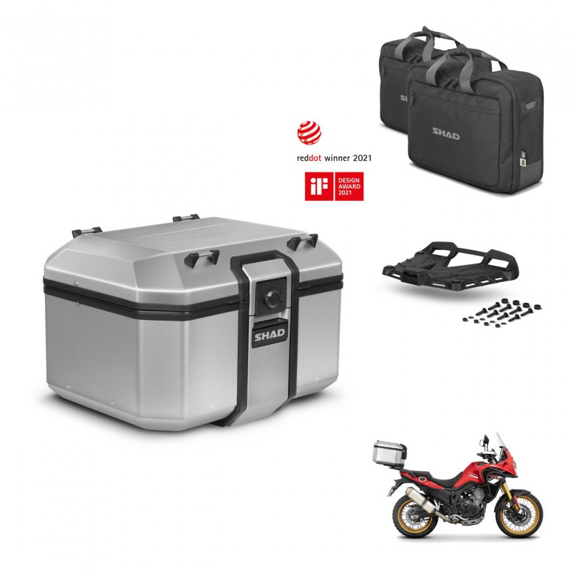 SHAD Baul trasero + soporte montaje parrilla accesorios KIT-449038