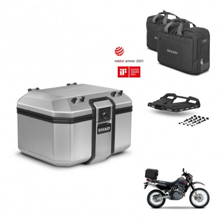 SHAD Baul trasero + soporte montaje parrilla accesorios KIT-449049