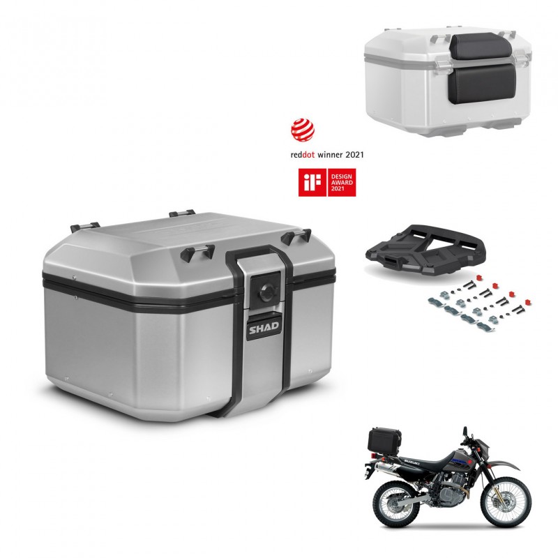 SHAD Baul trasero + soporte montaje parrilla accesorios KIT-449051